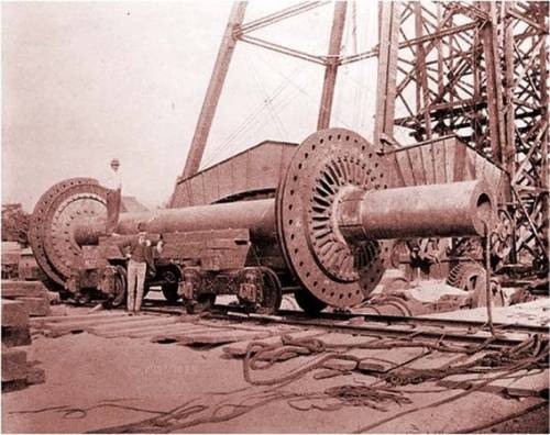 世界初の鉄の観覧車が大きくて凄かった写真