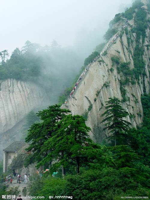 中国の崋山
